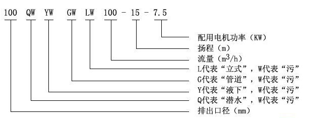 LW型直立式無堵塞排污泵